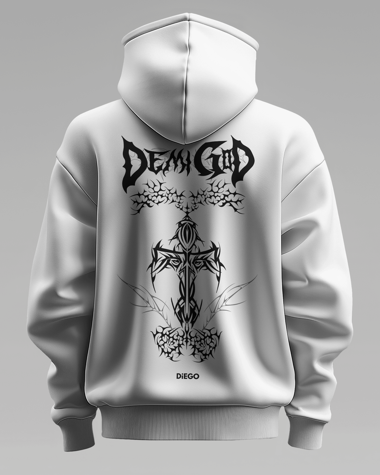 DEMIGOD White | Hoodie